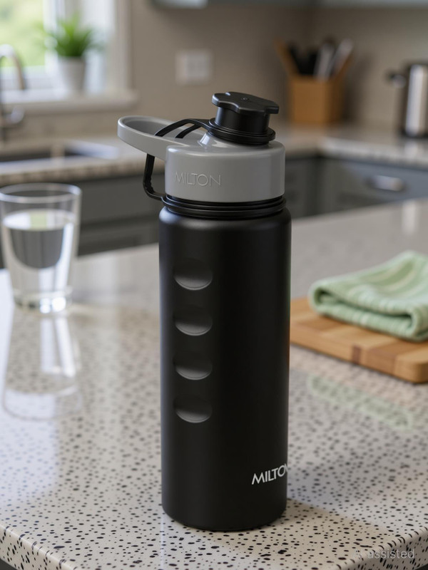 MILTON Vogue 750 Stainless Steel Water Bottle, Purple 750 ml Steel Bottle(Pack of 1, Purple)