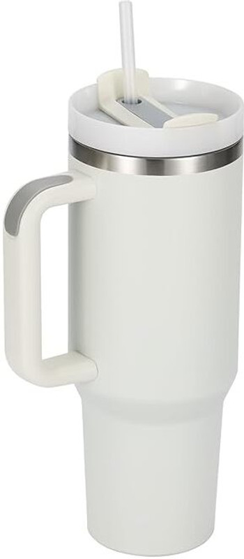 Stanlor And Co Stanlor White Tumbler sipper bottle mug 1200 ml 1200 ml Steel Sipper(Pack of 1, White)