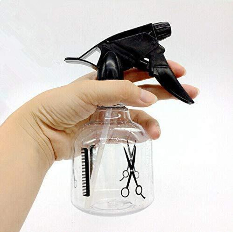 Elecsera Professional Hair Spray Bottle 250 ml Spray Bottle 250 ml Plastic Spray Bottle(Pack of 1, White)