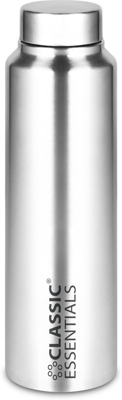 Classic Essentials Hydrate 1000 ml Steel Bottle(Pack of 1, Silver)