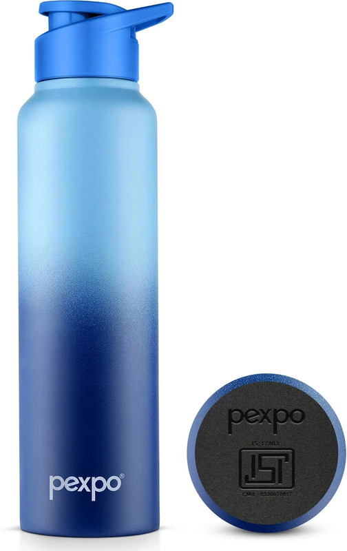 pexpo 950 ml Steel Bottle(Pack of 1, Blue)