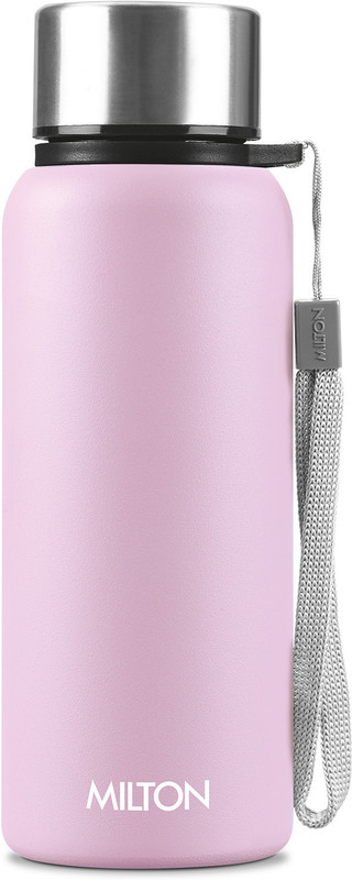 MILTON Brim 600 Stainless Steel Water Bottle, 560 ml, Purple 560 ml Steel Bottle(Pack of 1, Purple)