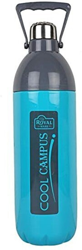 Sonani Enterprise Cool Plastic Insulated Water Bottle with Handle Water Storage Cool Bottle 2000 ml Plastic Bottle(Pack of 1, Blue, Pink, Red, Yellow)