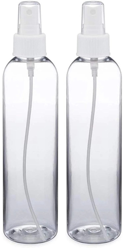 Glamezone NEW_Mini Pocket Sanitizer with Fine Mist Nozzle Pressure 100ml, Set of 2 100 ml Plastic Spray Bottle(Pack of 2, White)