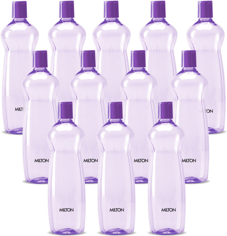 Flipkart SmartBuy 1000ml BPA Free Leakproof PET Fridge Bottle Set of 6 1000 ml Plastic Bottle(Pack of 6, Multicolor)