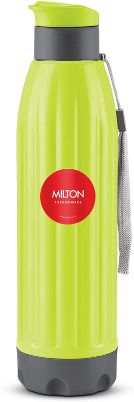 MILTON Kool Windsor 600 Thermoware I Cold PU Insulated Water Bottle 560 ml Cyan Blue 560 ml Plastic Sipper(Pack of 1, Light Blue)