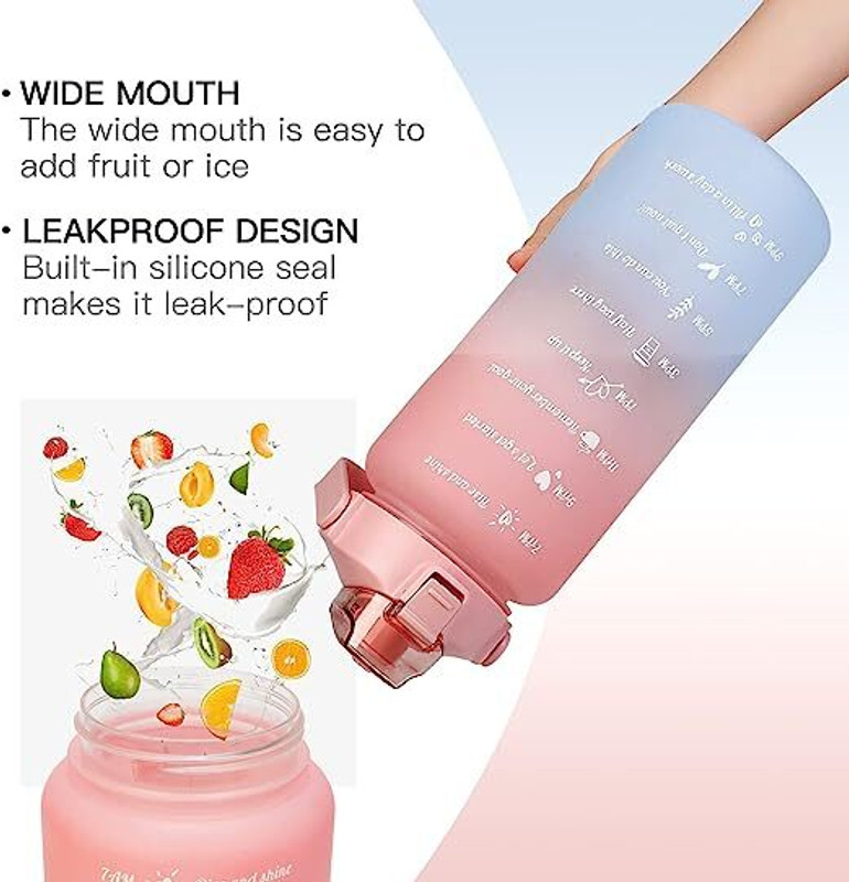 SeaRegal Leak proof BPA Free Fitness Water(muticoloer)