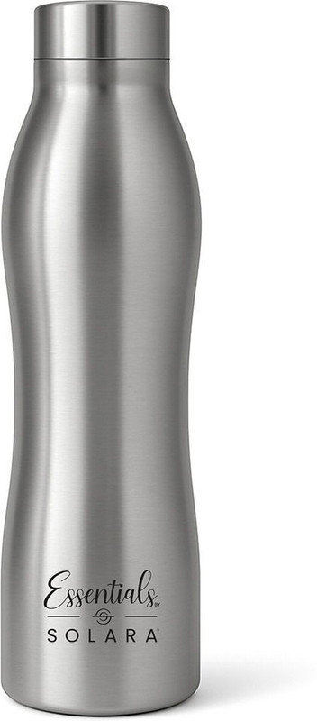 Solara Stainless Steel Water Bottle, Water Bottle 1 Liter for kids, Fridge, Office, 1000 ml Stainless Steel Bottle(Pack of 1, Silver)