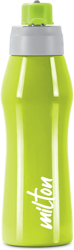MILTON Brim 750 Stainless Steel Water Bottle, 690 ml, Light Green 690 ml Steel Bottle(Pack of 1, Green)