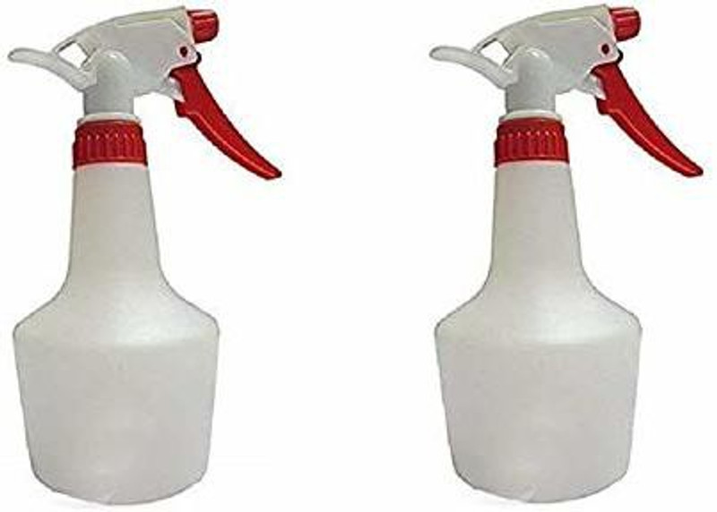 HANSHIKA ENTERPRISES HENT BUY1GET1FREE Empty Spray Bottle 500 ML - for Sanitization/Gardening 500 ml Plastic Spray Bottle(Pack of 2, Multicolor)