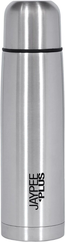 Jaypee Plus Max Thermosteel Flip Lid Insulated Flask 24 Hours Hot and Cold Water Bottle 750 ml Steel Flask(Pack of 1, Silver)