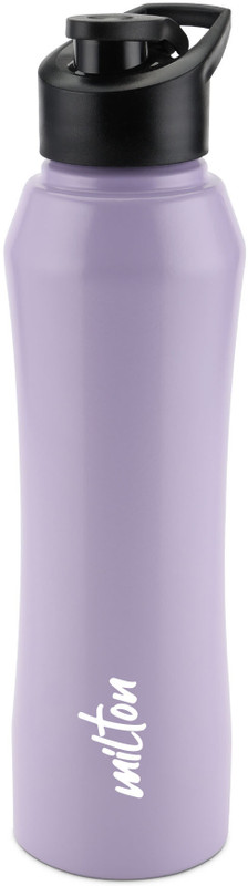 MILTON Comet Single Wall Water, Leakproof 1000 ml Steel Bottle(Pack of 1, Purple)