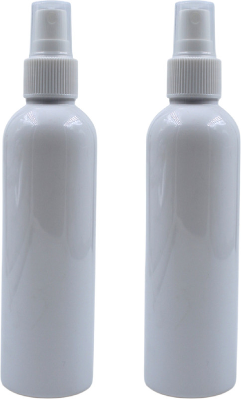 FUTURA MARKET Empty Bottle Hand Wash/Sanitizer Pump Bottle for Home, Bathroom, Office, Toilet 200 ml Plastic Spray Bottle(Pack of 2, Black)