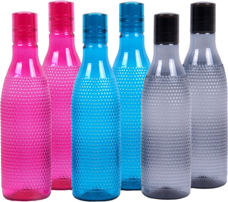 Flipkart SmartBuy Designer Bubble 6000 ml Plastic Bottle(Pack of 6, Multicolor)