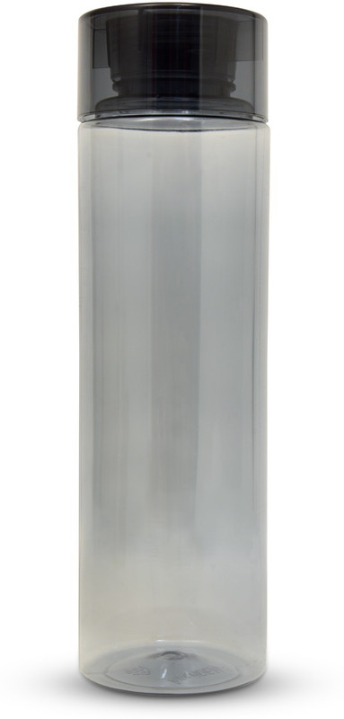 Kivanshi 1000ml Plastic Water Bottle |BPA Free, Leak Proof, Fridge Bottle 1000 ml Plastic Bottle(Pack of 1, Black)