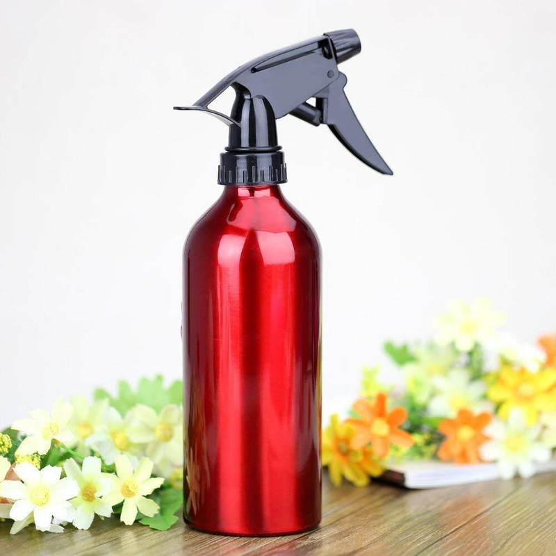 Marrone Spray Bottle | Metal Hairdressing Water Blow Can Water Sprayer 500 ml Aluminium Spray Bottle(Pack of 1, Multicolor)