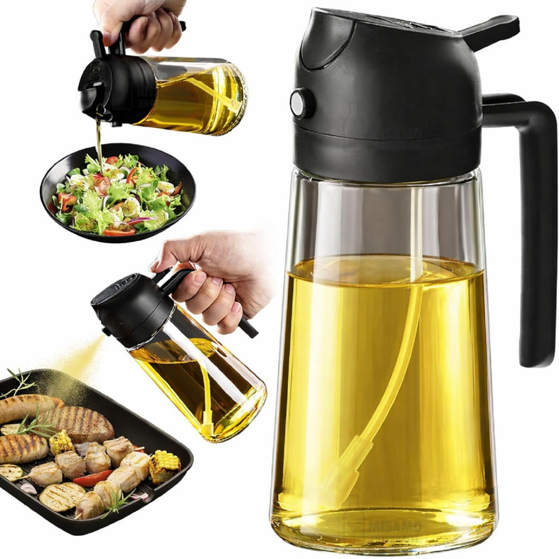 Misamo Enterprise 500 ml Cooking Oil Sprayer(Pack of 1)