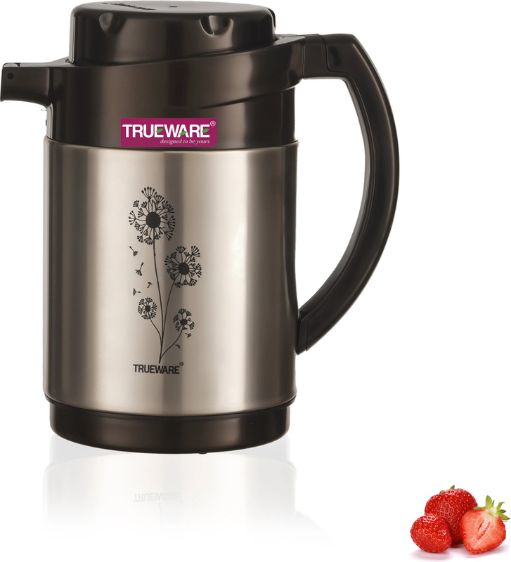 Trueware Ruff Tuff 800 Insulated Stainless Steel Flask 750 ml Steel Flask(Pack of 1, Steel/Chrome)