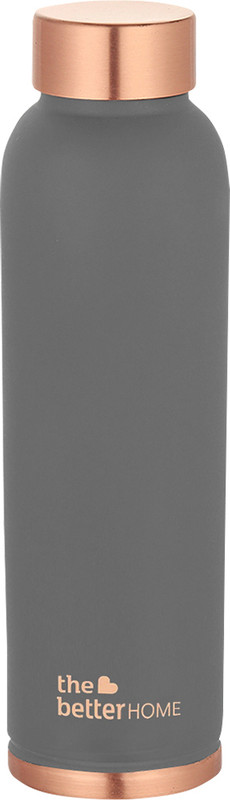 The Better Home Copper Bottle with Anti Oxidant Properties 950ml 950 ml Copper Bottle(Pack of 1, Grey)
