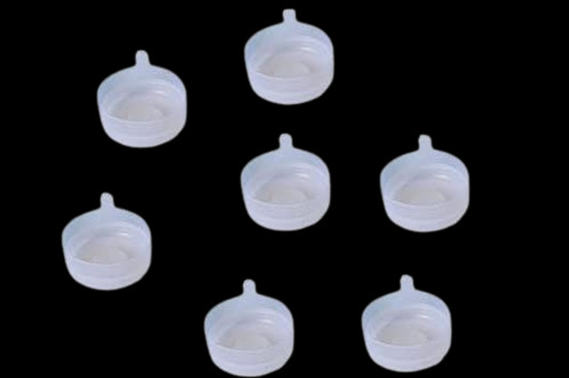 Sterling Design Plastic Virgin Cap for 20 Litre Water Bottle/Can/Container, Caps 260 pcs Plastic Bottle Stopper(White)