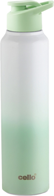 cello Crysta Pro 1000 Stainless Steel Leakproof Water Bottle 1000ml Blue & Pink 1000 ml Stainless Steel Bottle(Pack of 1, Blue, Pink)