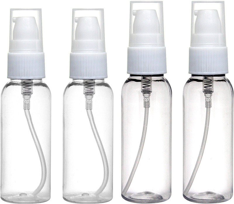 nsb herbals Clear Plastic Empty 30 ml PET Spray Bottle(Pack of 12, Clear)