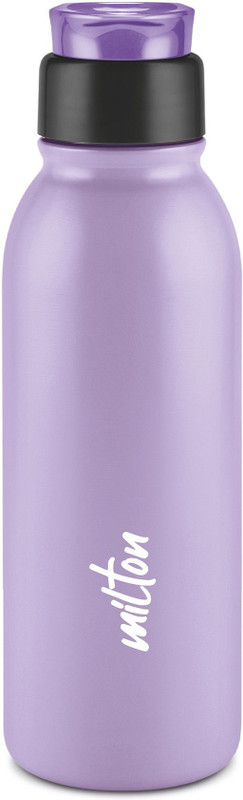 MILTON Caper 750 Stainless Steel Water Bottle 670ml Sipper Bottle Purple Water Bottles 670 ml Steel Bottle(Pack of 1, Purple)
