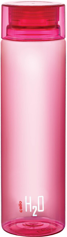 cello H2O 1000 ml Plastic Bottle(Pack of 1, Pink)