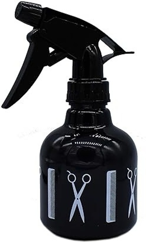 banira Multipurpose Professional Empty Spray Bottle for Home and Salon 250 ml Plastic Spray Bottle(Pack of 1, Black)