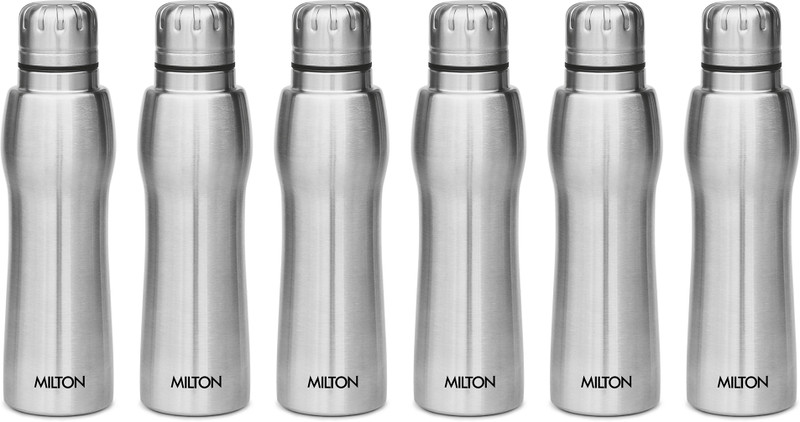 MILTON Elate 750 620 ml Stainless Steel Bottle(Pack of 1, Silver)