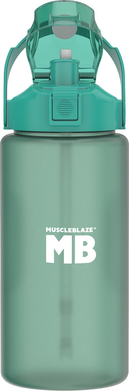 MUSCLEBLAZE Gallonator 2000 ml Plastic Shaker(Pack of 1, Black)