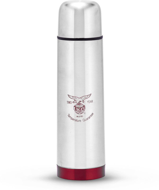 EAGLE Sleek Stainless Steel Vacuum Double Wall Hot, Cold Bottle for Office Home Travel 500 ml Steel Flask(Pack of 1, Red)