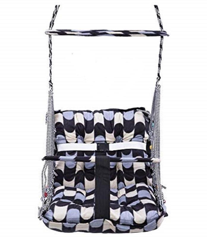 JD ENTERPEISE Black Capsule Baby Swing Bouncer(Multicolor)
