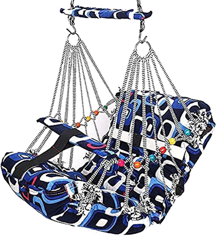 WindsonCraftv Swing 1-3 Year Folding & Washable With Safety Belt 1-3 Bouncer(Multicolor)