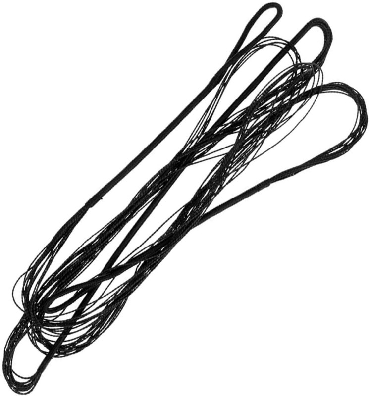 FUTABA 6 Strands Archery Bowstring Replacement Bow String - Orange Black Bow Sling