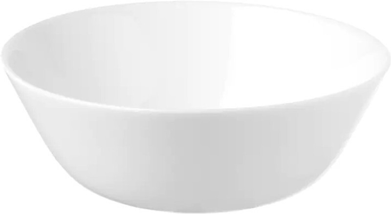 IKEA Glass Serving Bowl OFTAST Bowl, Tempered Glass, Dinner, Tableware, Bowls, 15cm /6PC Glass Soup Bowl(Pack of 6, White)