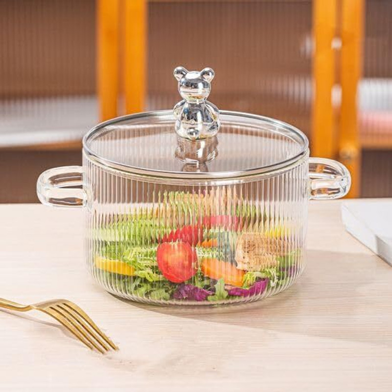 GlassZone Cook and Serve Casserole(1600 ml)