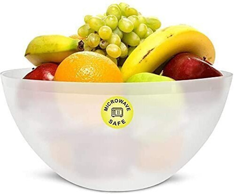Naama Plastic Mixing Bowl 2500ML for Mixing cakeDonuts Batter Food Grade Plastic Serving Bowl(Pack of 1, Multicolor)
