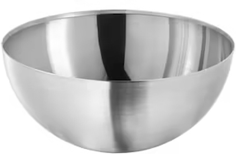 IKEA Stainless Steel Serving Bowl Digital Shoppy Stainless Steel Serving Bowl (20Cm)(Pack of 1, Steel)
