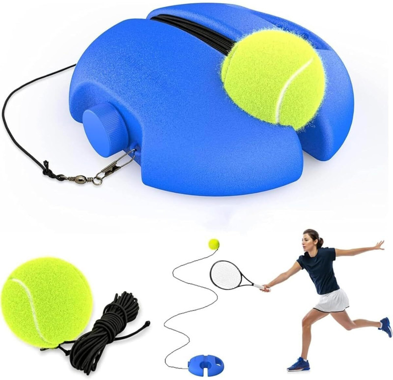 Dac india promotions Tennis Trainer Rebound Ball Set with String, Solo Training Equipment Tennis Kit