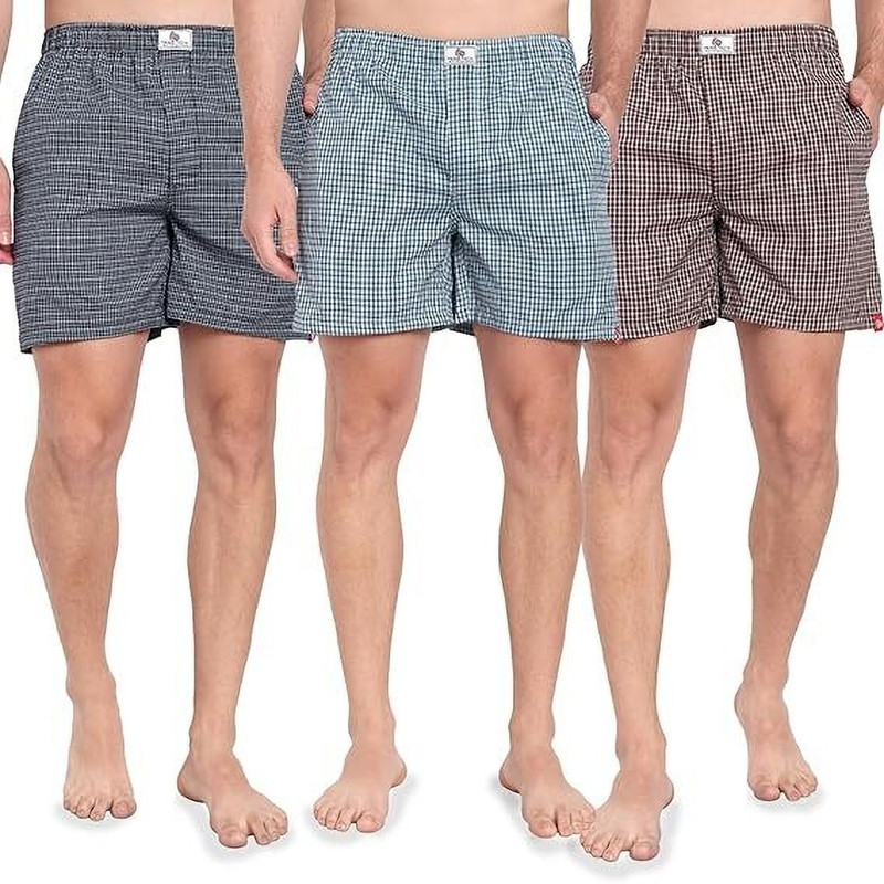 TRIBE TECH Checkered Men & Women Boxer