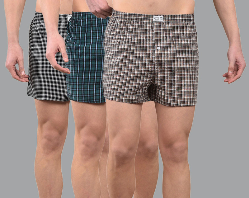 Dollar Checkered Men Boxer