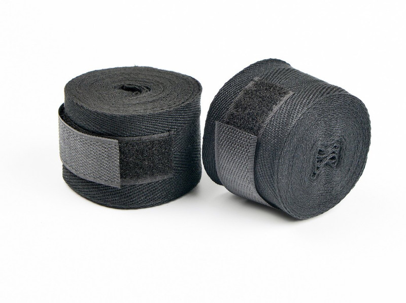 GTN Next ® Carbon Black - Perfect Stretch V4 Mexican Style Length 2.75m (108") Boxing Hand Wrap(108 inch)