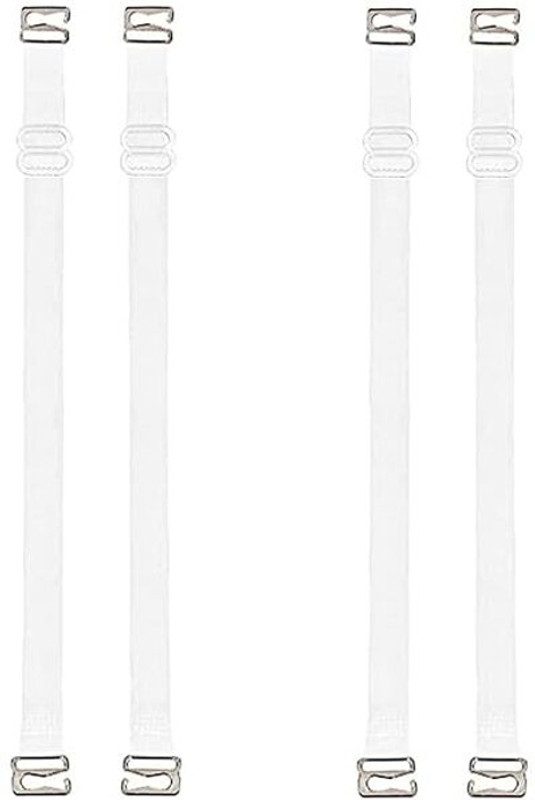 A4S Sequin Bra Straps(Transparent, Pack of 2)