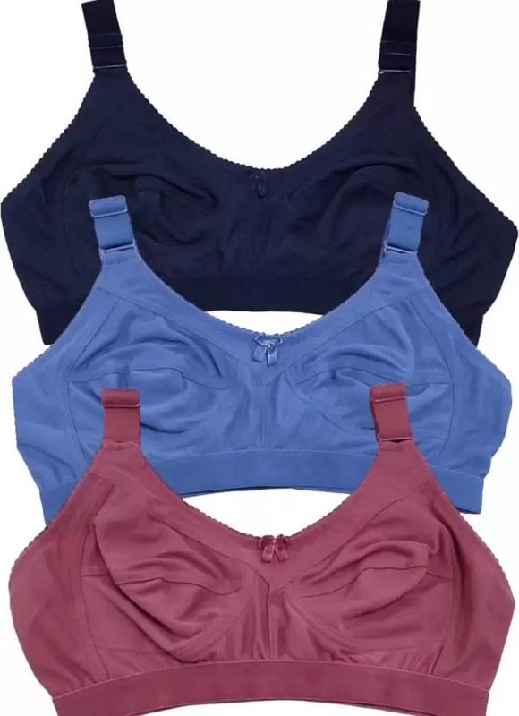 IMSA MODA Women T-Shirt Non Padded Bra(Multicolor)
