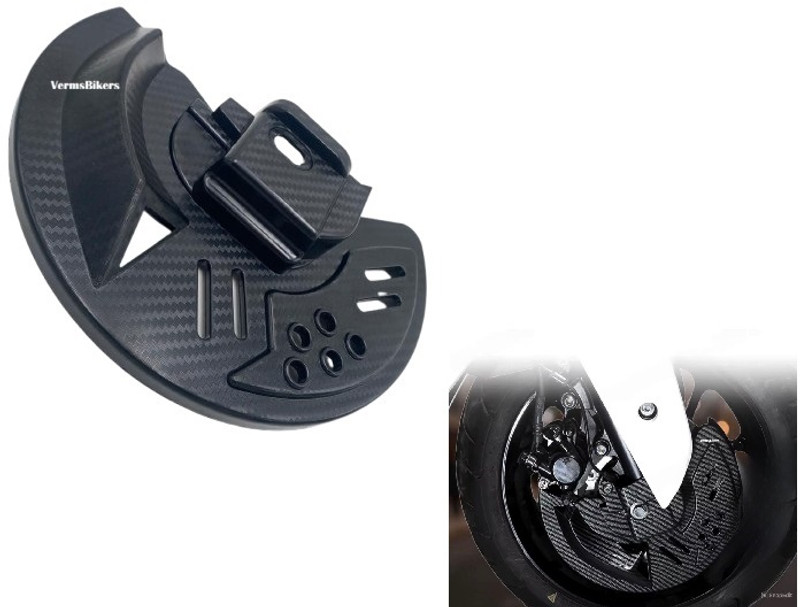 VermsBikers New Design Motercycle Brake Disc Protector Guard Universal For Bike Brake Caliper