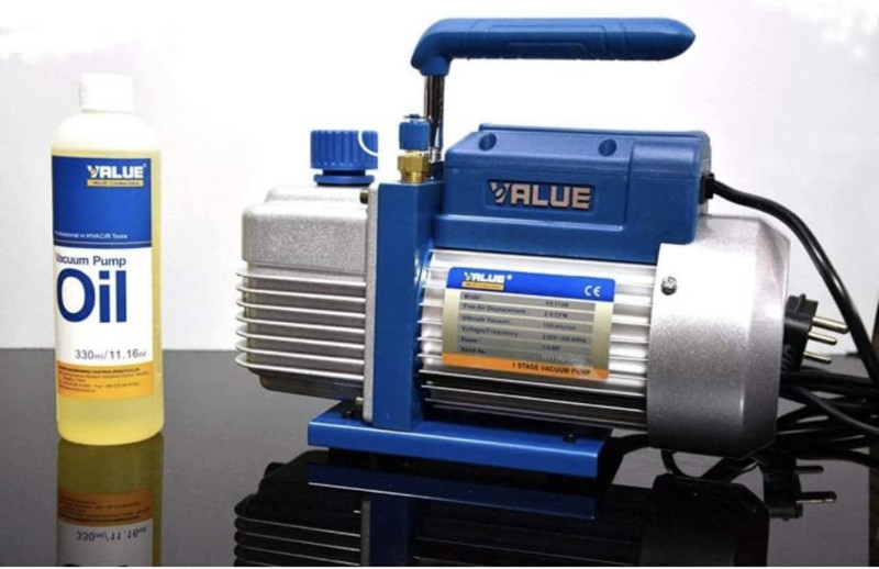 wkm Vacuum Pump VE 115N, Single Stage High Pressure, Capacity of 50 L/min | Brake Vacuum Pump
