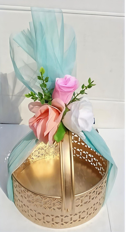 mrasr Iron Bread Basket(Gold)