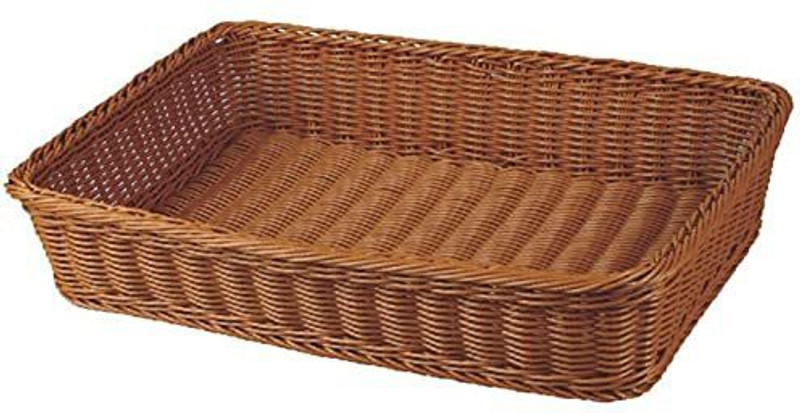 ShoppersHub PNQ Polypropylene Bread Basket(Brown)