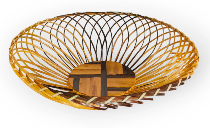 Abstore Bamboo Bread Basket(Multicolor)